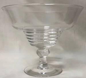 Stuart Vintage KLASSISCHES STRATFORD DESIGN BLEIKRISTALL EISBECHER DESSERT KOMPOTT MIT FUSS - Bild 1 von 5