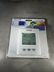Brand New Factory Sealed Taylor Daily  Weather 24 Hour Forecaster 1380-21  - Picture 1 of 2