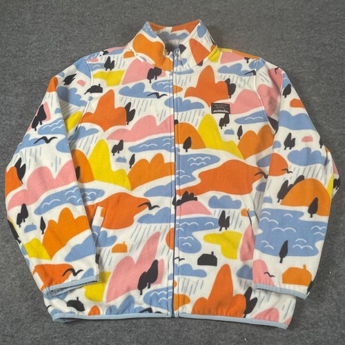 VETEMENTS Giacca outdoor massiccia uomo 2XL colorata full zip AOP finta outdoor escursionismo slim