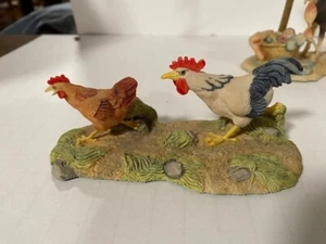 lowell davis farm house collection rooster and hen - Picture 1 of 1