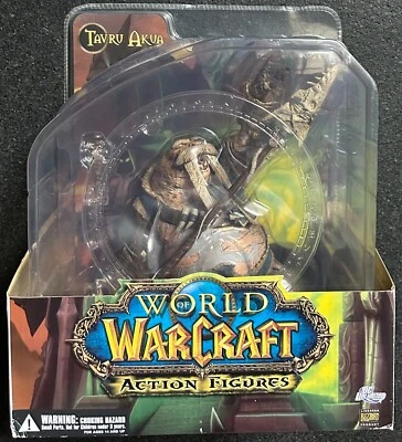 Figura Tavru Akua 10" Tuskarr World of Warcraft Premium Series 1 DC Direct 2010 Foto 1 de 4
