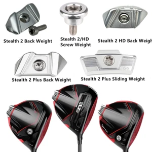 1 Stck. Taylormade Stealth 2 HD Plus Driver Golfschläger Gewicht Rücken/Schraube/Gleiten - Bild 1 von 10