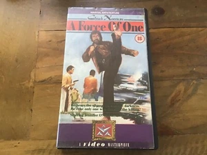 A Force of One VHS Video Movie - Vintage Chuck Norris Martial Arts Thriller Film - Bild 1 von 2