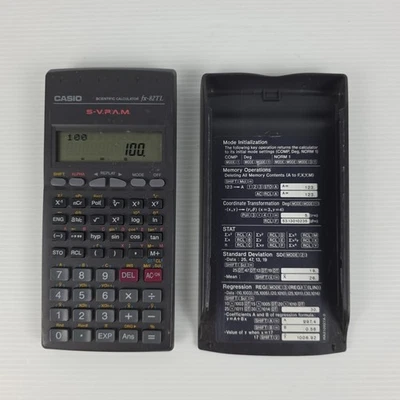 Casio Scientific Calculator fx-82TL With Case - Tested And Working - Image 1 of 4