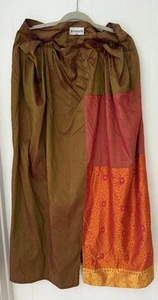 NEW Vintage Sharagano Paris Sari Silk Bustle Skirt made in FRANCE One Size - Picture 1 of 7