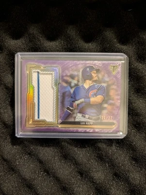 Topps Triple Threads 2020 Ian Happ Jumbo Relic/27 Foto 1 de 2