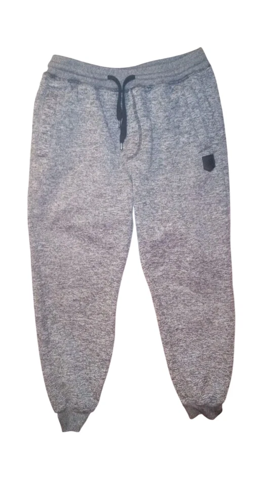 Pantalones de chándal South Pole negros jaspeados medianos de lana para niños W 30-31 L 27 Foto 1 de 4