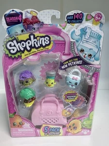 Shopkins Season 4  5 Pack Moo the Milk Shopkin Inside Look out for New Petkins  - Picture 1 of 6