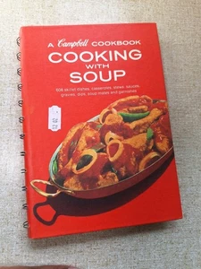 Vintage A Campbell Cookbook Cooking with Soup 2nd Revised Edition, 1970 - Picture 1 of 5