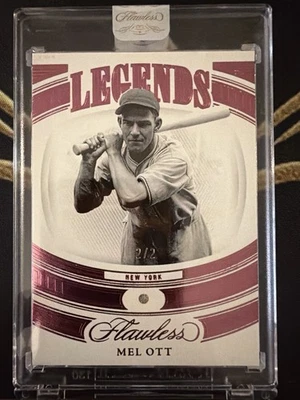 2023 Flawless Mel Ott Diamond /2 SSP — Legends — HOF - Изображение 1 из 2