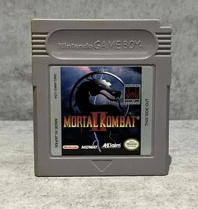 Mortal Kombat II 2 Nintendo Game Boy Gameboy Original Authentic Cartridge - Picture 1 of 3