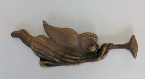 Redware Pottery Folk Art Angel 1994 Signed Syracuse The Butterfingers Angel - Picture 1 of 4