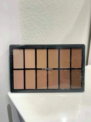 MAC Cosmetics 12 Full Coverage Foundation Palette 1 oz/30g NIB Authentic - Image 1 of 4