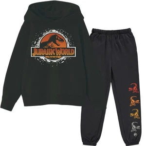 Jurassic Park Boys Jurassic World Hoodie and Jogger Set for Youth Boys Sizes 4-7 - Picture 1 of 7
