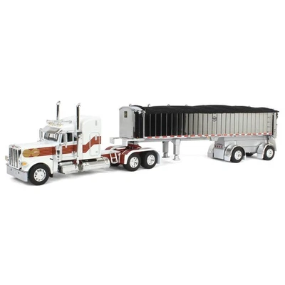 DCP 1/64 Peterbilt 389 Medio Tettuccio, Mac Carbone Terminale Dump Spread-Axle - Immagine 1 di 4
