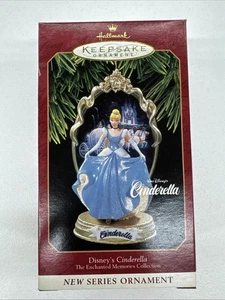 1997 NEW Hallmark Keepsake Christmas Ornament Disneys Cinderella First in Series - Picture 1 of 1