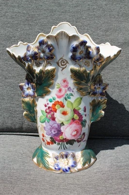 Magnifique Imposant Vase de Marié 30 cm Porcelaine de Valentine  Céramique - Photo 1/4