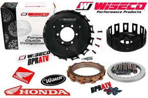 99-04 Honda TRX 400EX Wiseco Heavy Duty Billet Clutch Basket Fibers Springs Kit - Picture 1 of 24