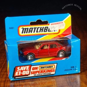 Vintage Matchbox Nº1 Jaguar XJ6 Superrápido Nuevo En Caja, Modelo Coche  - Imagen 1 de 3