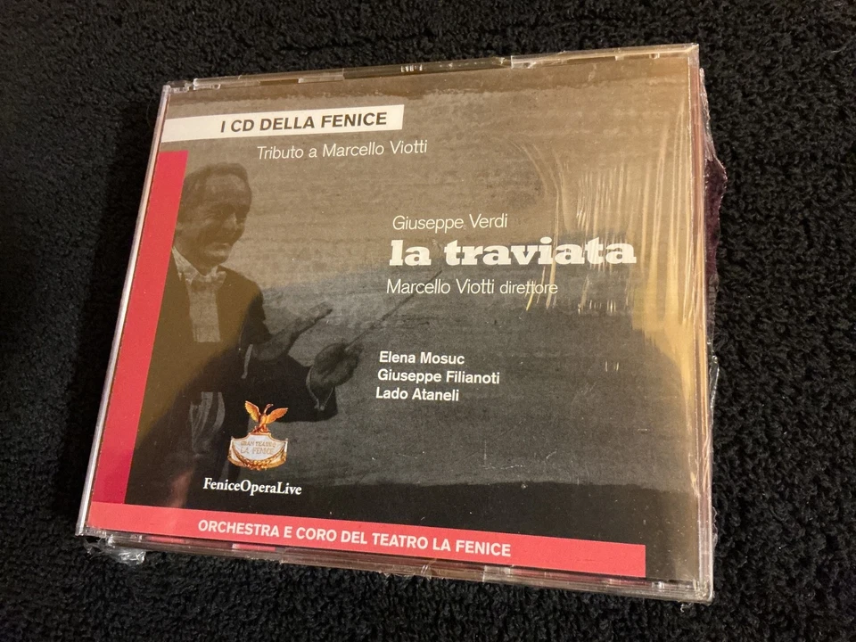 LA TRAVIATA - TRIBUTO A MARCELLO VIOTTI 2 CD Teatro La Fenice GIUSEPPE VERDI new - Image 1 of 4