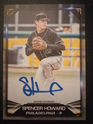 2019 Blowout Spencer Howard AUTOGRAPH Phillies - Image 1 of 2