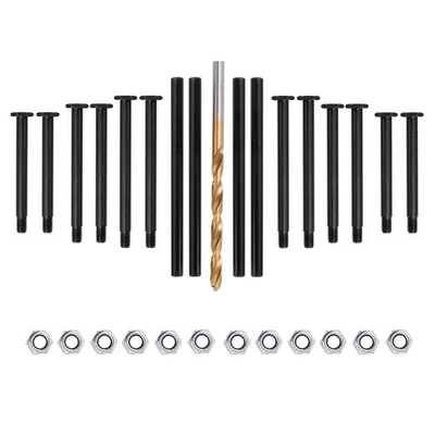 Mid Carbon Steel Front Rear Suspension Arm Pin for TRAXXAS 1/8 6S 1/10 4WD MAXX - Image 1 of 4