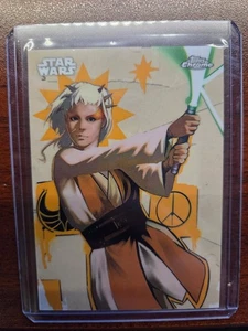 2025 Topps Star Wars Chrome Jecki Lon GG-12 Galactic Graffiti - Picture 1 of 1