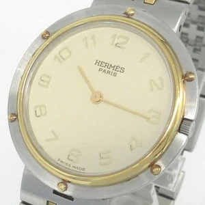 Hermes Olympia Men'S Watch Ivory Dial - Picture 1 of 10