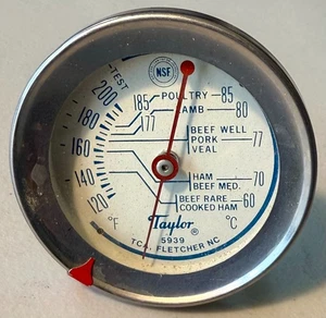 Taylor Analog Stainless Steel Meat Thermometer; Little Used - Picture 1 of 2