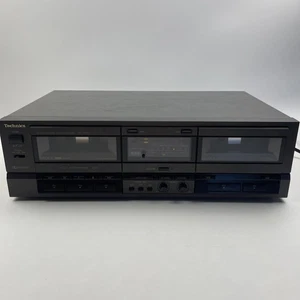 Technics RS-TR157 Doble Estéreo Cassette Deck Reproductor de Cinta Grabadora FUNCIONA MUY BIEN - Imagen 1 de 13