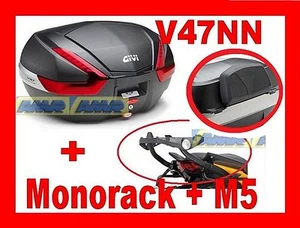 KAWASAKI ER - 6N ER - 6F Luggage Case V47NN + Frame 4104FZ + Backrest + M5 - Picture 1 of 1