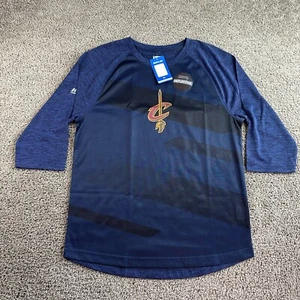 NEW Cleveland Cavaliers Shirt Mens M Coolbase Basketball Lebron James Majestic - Picture 1 of 9