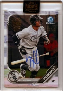 2021 Topps Archives Signature Series Luis Robert Bowman Chrome RC Autograph /29 - Picture 1 of 1