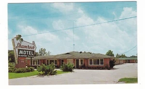Shamrock Motel vintage postcard / Baton Rouge, Louisianna roadside - Bild 1 von 2