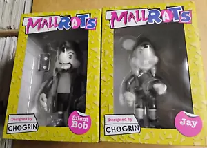 MALLRATS SILENT BOB AND JAY FIGURE SCALA DI GRIGI DI CHOGRIN UVD TOYS NUOVO - Foto 1 di 8