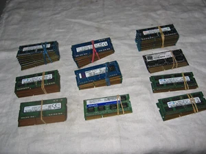 26 pares coincidentes (52 piezas) 4 GB DDR3 memoria RAM para computadora portátil Hynix Kingston Samsung, etc. - Imagen 1 de 1