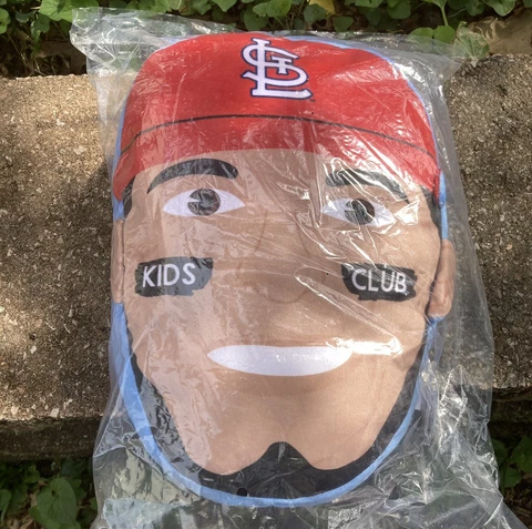 ST LOUIS CARDINALS BASEBALL MOLINA THROW PILLOW KIDS CLUB GENUINE MLB RARE 14” Cover