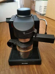  Salton/Maxim Express EX 450A Cappuccino Espresso Maker Black Frother - Picture 1 of 1