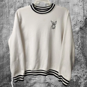 Superr Radical Dead Hase Kaninchen Sweatshirt Playboi weiß Größe Small - Bild 1 von 6