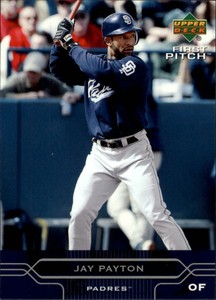 2005 Upper Deck First Pitch San Diego Padres Baseball Card #165 Jay Payton