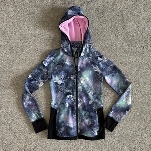 Lululemon Ivivva On A Moonwalk Jacket Crystal Continuum Size 14 - Picture 1 of 7