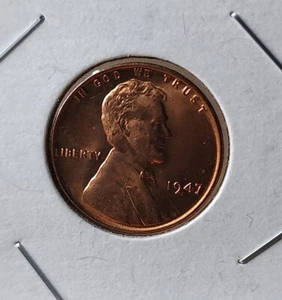 1947 Lincoln Wheat Cent BU Uncirculated Mint State Bronze Penny 1c Coin - Picture 1 of 2