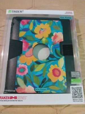 Trident Kim Parker IPAD 2 4th generation case New Kraken ams series Floral - Image 1 of 4