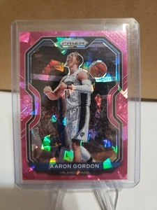AARON GORDON 2020-21 Panini Prizm Basketball SP Pink Cracked Ice MAGIC NUGGETS - Picture 1 of 2