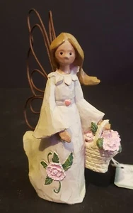 Angel Accents Roman Inc January Pink Carnation Unfading Beauty 49301 - Picture 1 of 10