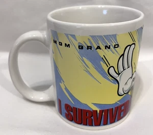 Vintage Coffee Tea Mug Cup 1997 MGM Grand Las Vegas Sky Screamer Skycoaster - Picture 1 of 18