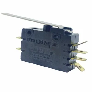 Microinterruptor para palanca de bisagra Cherry 0E1900H0 DPDT 15A 250V 0E19-00H0 - Imagen 1 de 1