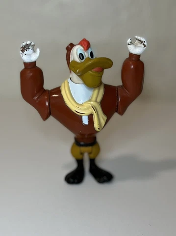 1991 Launchpad McQuack Action Figure Disney Darkwing Duck Cartoon Playmates 4” Cover