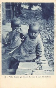 SWAZILAND Eswatini - Little Swazi children reaching out to their benefactors - P - Picture 1 of 2