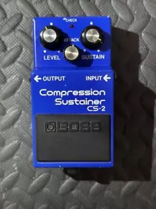 BOSS CS-2 Compression Sustainer Guiter Effect Pedal - Picture 1 of 1